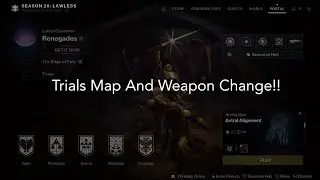 Daily reset 10th Jan: Trials Map was Bugged?