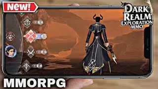 DARK REALM EXPLORATION MMO GAMEPLAY FOR MOBILE DEVICE 