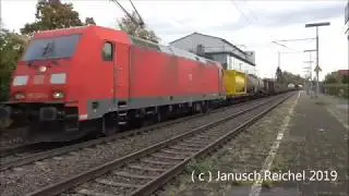 Sichtungen am 11.10.2019 / LOTOS,RTB,DBF,DBC,Rail-Pool,WLE.