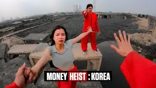 MONEY HEIST KOREA ESCAPING CRAZY GIRLFRIEND 1.3 (Epic Parkour POV)