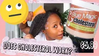 NATURAL HAIR Deep Conditioning 101 w/ Blue Magic Cholesterol Conditioning Rinse