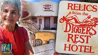 Relics from the Digger's Rest Hotel, Lightning Ridge NSW