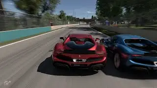 ‏Gran Turismo 7_ Weekly challenge _ Ferrari GTB 296 2022 _ Circuit Gilles-Villeneuve