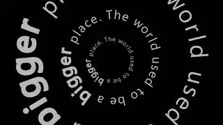 The world used to be a bigger place
