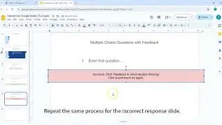 Multiple Choice Questions in Google Slides
