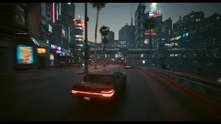 Cyberpunk 2077 Ray Tracing Overdrive DLSS 4 Performance Laptop RTX 4060 Game Play