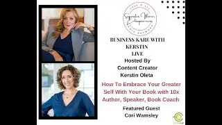 109. How To Embrace Your Greater Self With Your Book With Publisher Cori Wamsley