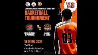 GLADIADORES DE PUNTA CANA VS DRAGONES DE BAVARO   - LBM U20 🏆🏀