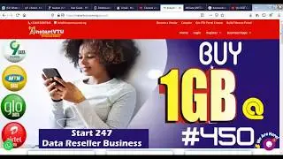 How to start Data Reseller Business in Nigeria that is profitable and make N320k per month