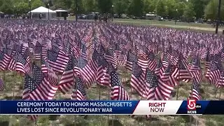 Sea of flags honors Massachusetts fallen heroes