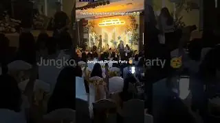 Jungkook's Birthday party 2025🎂🐰//Army celebrate // #bts #jungkook #jk #shorts #viral #trending