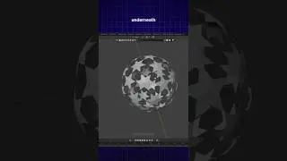 6 sided star-shaped sphere in blender