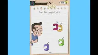 Brain Test 5 Level 1. Walkthrough Gameplay 
