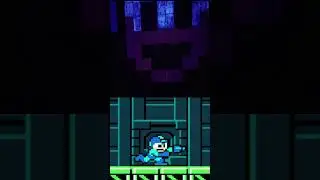 Mega Man Extra Life | Wooden Cube Model #2