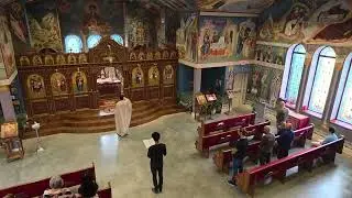HYMNS, Apostles Reading and the Holy Gospel in Serbian Orthodox Church in Atlanta