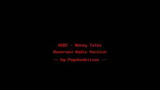 ACDC - Money Talks - reverse song