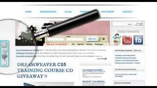 Floating Sidebar Menu - Dreamweaver Tutorial - 2 of 2