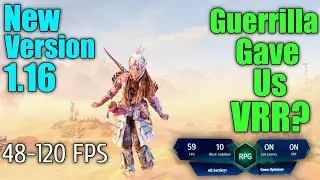Horizon Forbidden West Update 1.16 PS5 | Horizon Forbidden West VRR  | PS5 VRR | HFW VRR | HFW 1.16