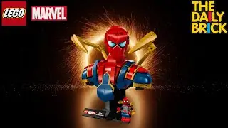 Mr. Stark We Won... LEGO 76326 Iron Spider-Man | The Daily Brick