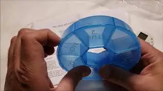 Hugh Birrell 7 Day Digital Pill Organizer Unboxing