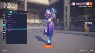 2019 Atlantic All-Stars Mercy Skin Gold/Jade - SHOWCASE