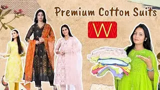 W Brand Kurta Set Haul || Summer Ethnic Suits #wforwoman #move360 #springsummer2025 