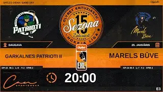 2026 01 25 | GARKALNES PATRIOTI II (GP2) - MARELS BŪVE (MBV) | E3