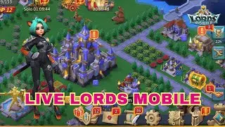 LIVE Lords Mobile - Nyari daging bareng emperor dom 4 gas!