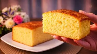 Everyone is looking for the recipe for this Italian hot milk cake | Very soft and. in 5 minutes!