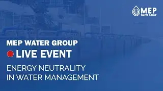 Live event - How can we achieve energy neutrality in the water management?