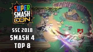 Super Smash Con 2018 Smash 4 Top 8 Highlights and Recap
