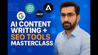 AI Content Writing Mastery | ChatGPT, Grok, ZeroGPT & SEO Tools Explained | Learn with Ali