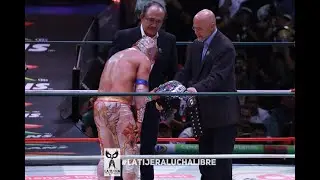 92 Aniversario: M&iacute;stico es nuevo Campe&oacute;n Mundial Semicompleto del CMLL derrotando a MJF