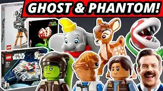 LEGO NEWS! Ghost & Phantom! Disney Tribute! Ted Lasso?! Piranha Plant! SDCC Exclusives Over?!