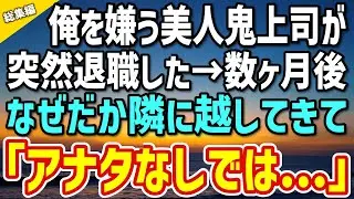 【感動】職場で俺にだけ冷たい美人上司が突然退職。数ヶ月後、なぜか隣に引っ越してきて「もう、アナタなしでは生きていけない…」【総集編】