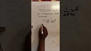 SI unit of electric field intensity