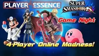Smash Bros. Wii U: 4-player Online Madness! - PE Game Night (1080p 60fps)