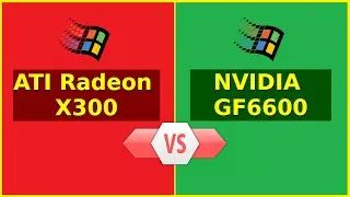 [WIN98] ATI Radeon X300 PCI-E vs NVIDIA GF6600 PCI-E