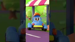 Wheels On The Firetruck #shorts #bulldozer #crane #hectorthetractor #preschool #construction
