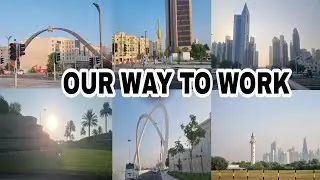IBANG WAY PAPUNTANG WORK DAHIL CLOSE ANG CORNICHE#OFF TO WORK#OFW LIFE#DOHA QATAR#ANALYN T.ELS