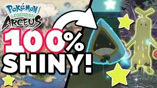 So bekommt ihr euer 100% GARANTIERTES SHINY in Pokemon Legenden Arceus! (Bis Version 1.1)