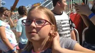 Carnival rides at the Northwest Washington Fair