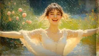 Visual Poem | Late Spring&ndash; Claude Monet Style [art, relax, peace, beauty,love, visual, poem]