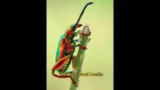 Jewel beetle 🐞| most shiny and prettiest beetles | #shorts #youtubeshorts #short