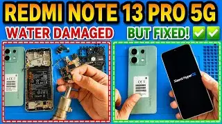 How to Save Redmi Note 13 Pro 5G After Water Damage | Quick Fix Guide! #waterdamagerecovery #redmi
