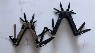 Modified Leatherman OHT: Surge Scissors, blade and T-shank! 