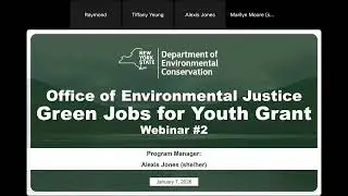 Green Jobs for Youth Webinar Part 2
