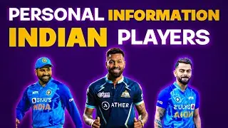 Personal Information Indian Players |General Knowledge |19gk