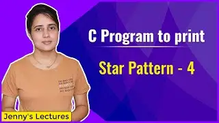 Star Pattern 4 | Printing Pattern in C | C Programming Tutorials