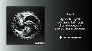 Raver - Warehouse Hard Tekno Pack | 160 Rave Loops, Sound Effects, One-shots, MIDI